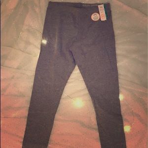 NWOT Girls Gray Leggings